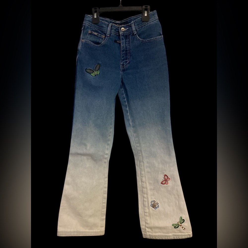 Revolt Ombré Boot Cut Girls jeans GUC size 14